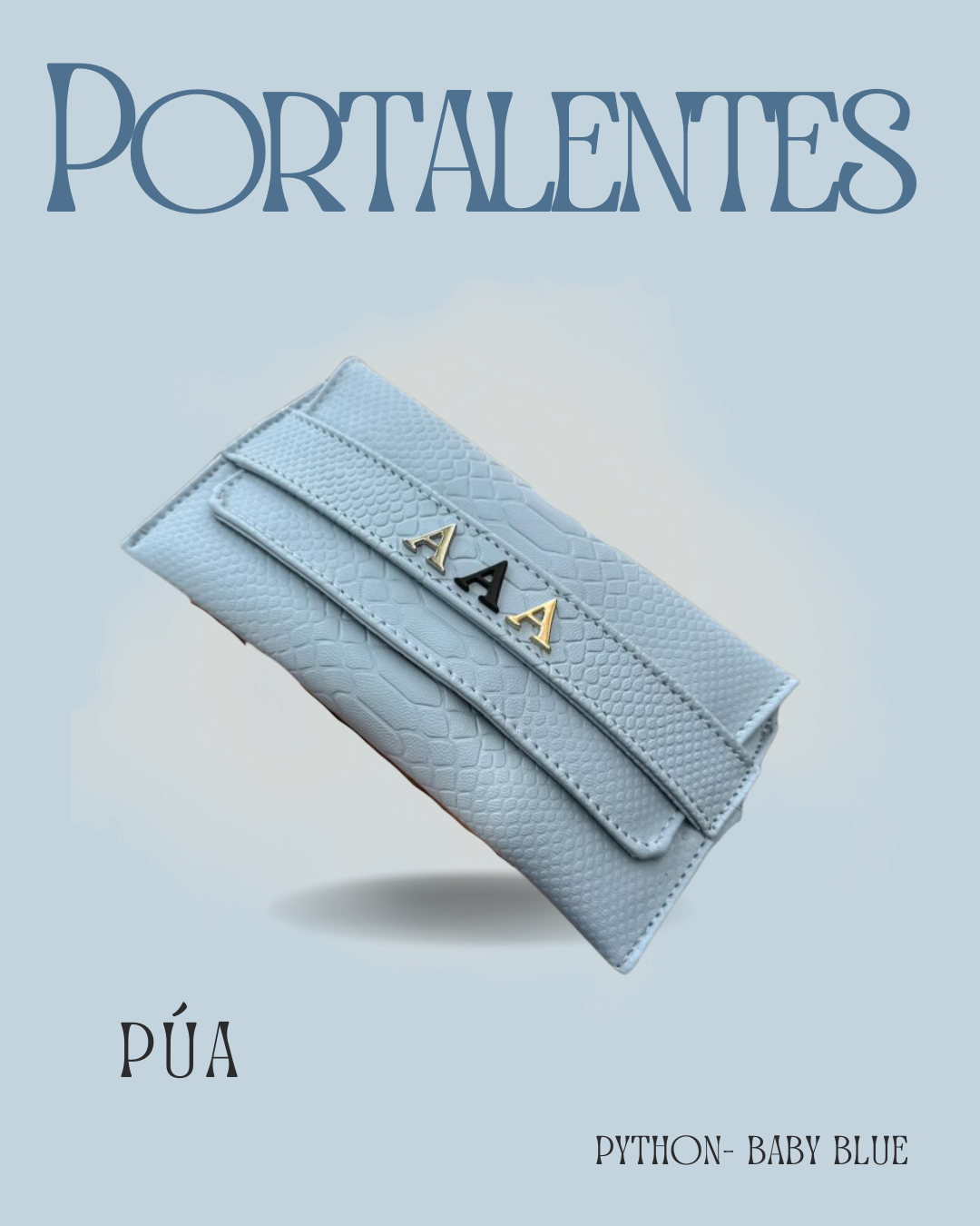 Portalentes Python Baby Blue