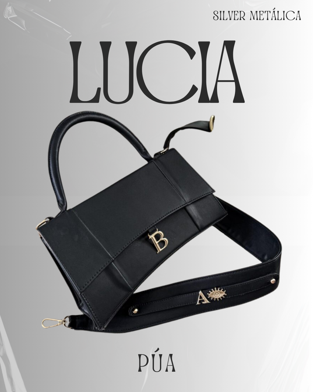 Lucia Negra Metálica