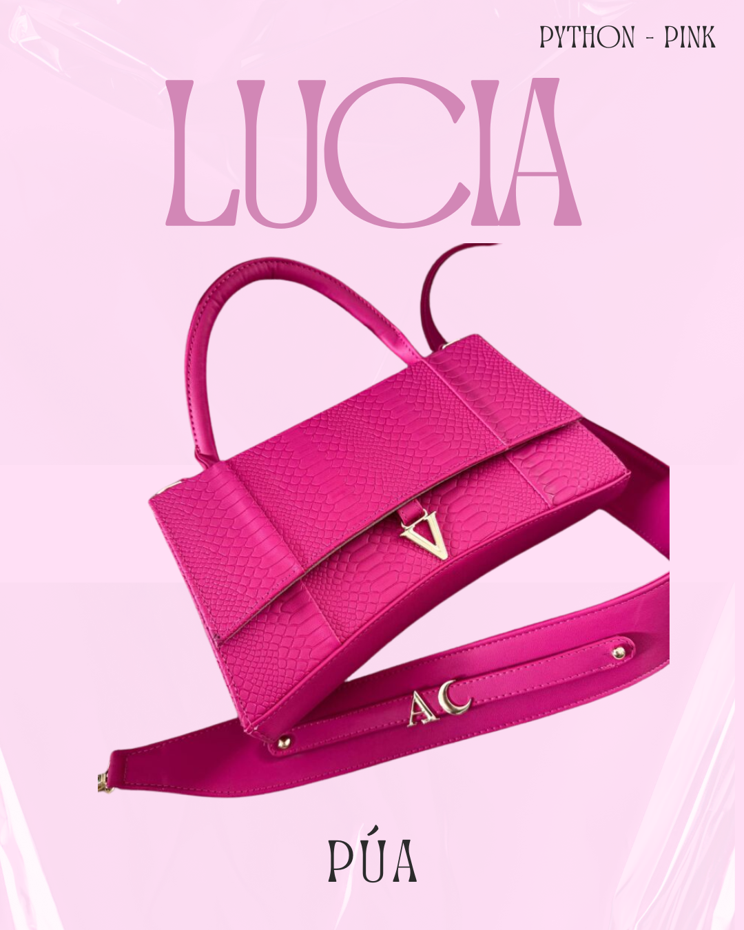 Lucia Python Pink