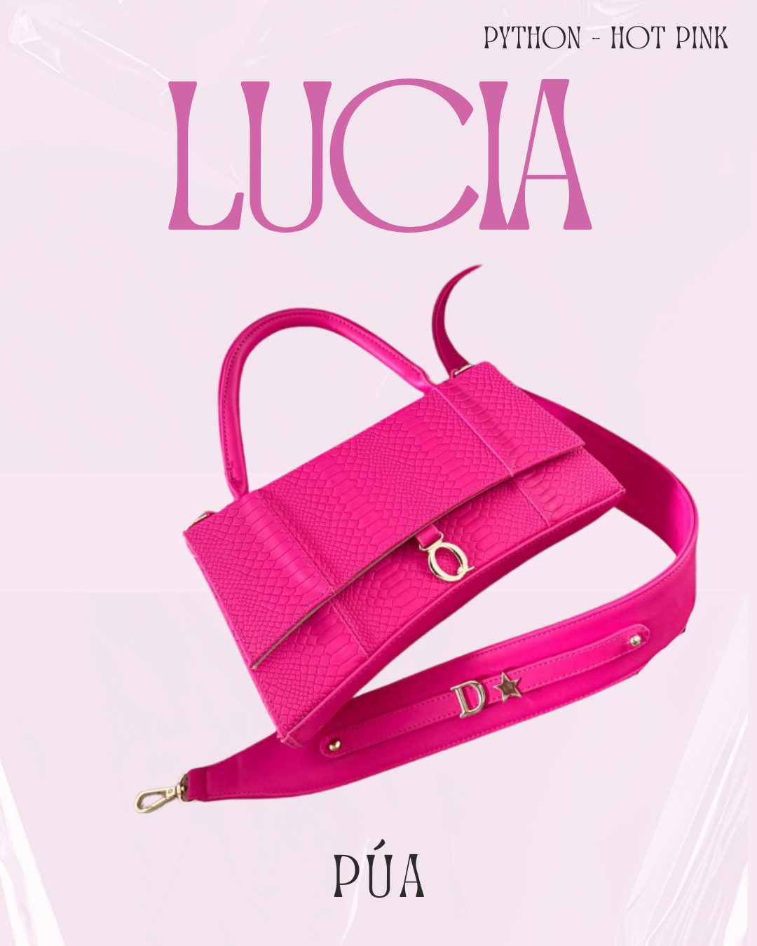 Lucia Python Hot Pink