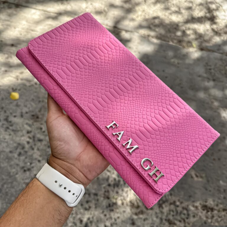 Porta Pasaporte Familiar Bubblegum Pink