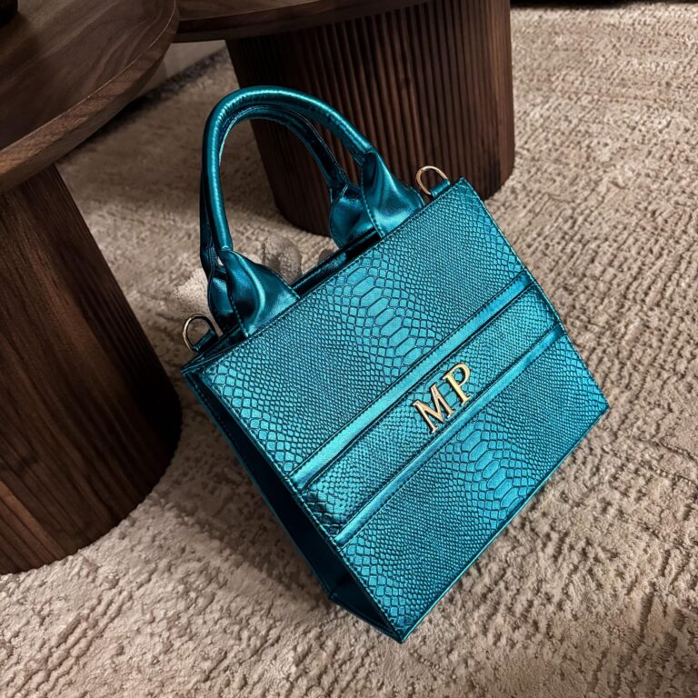 Helena Python Turquesa - TOTE Mediana