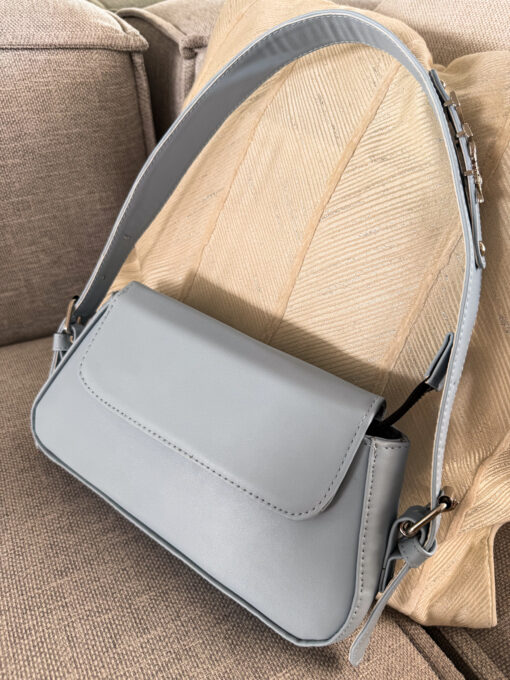 Renata Baby Blue & Silver Herraje Plata