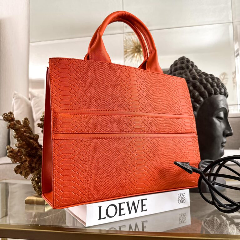 Helena Snake Naranja - TOTE Grande