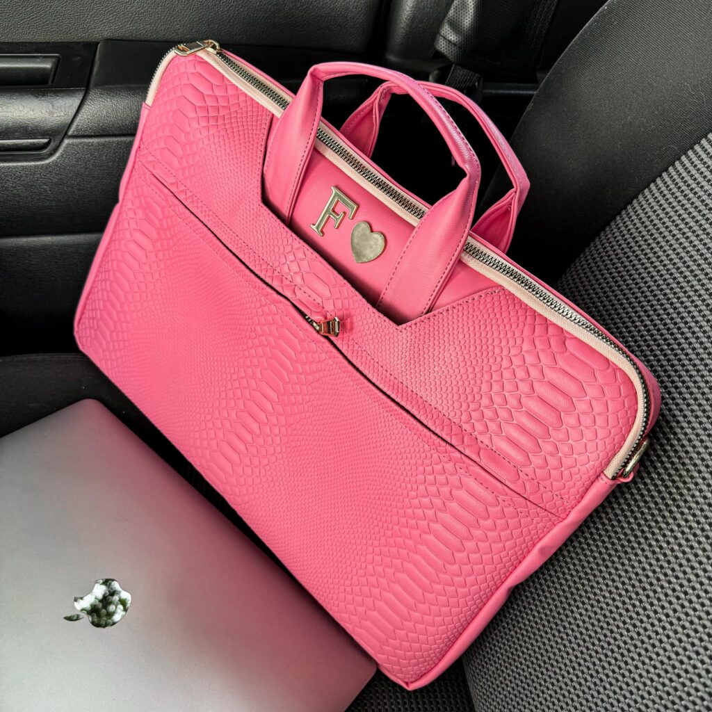 Porta Laptop Snake Bubblegum Pink