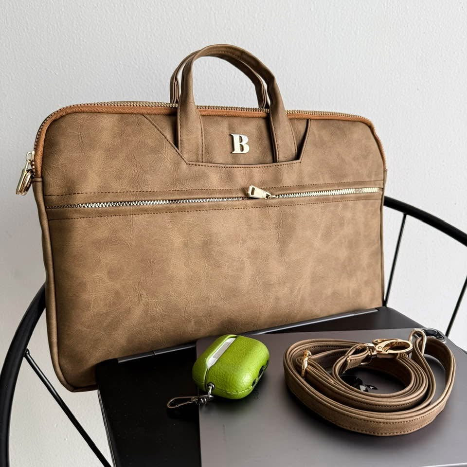 Porta Laptop Almendra