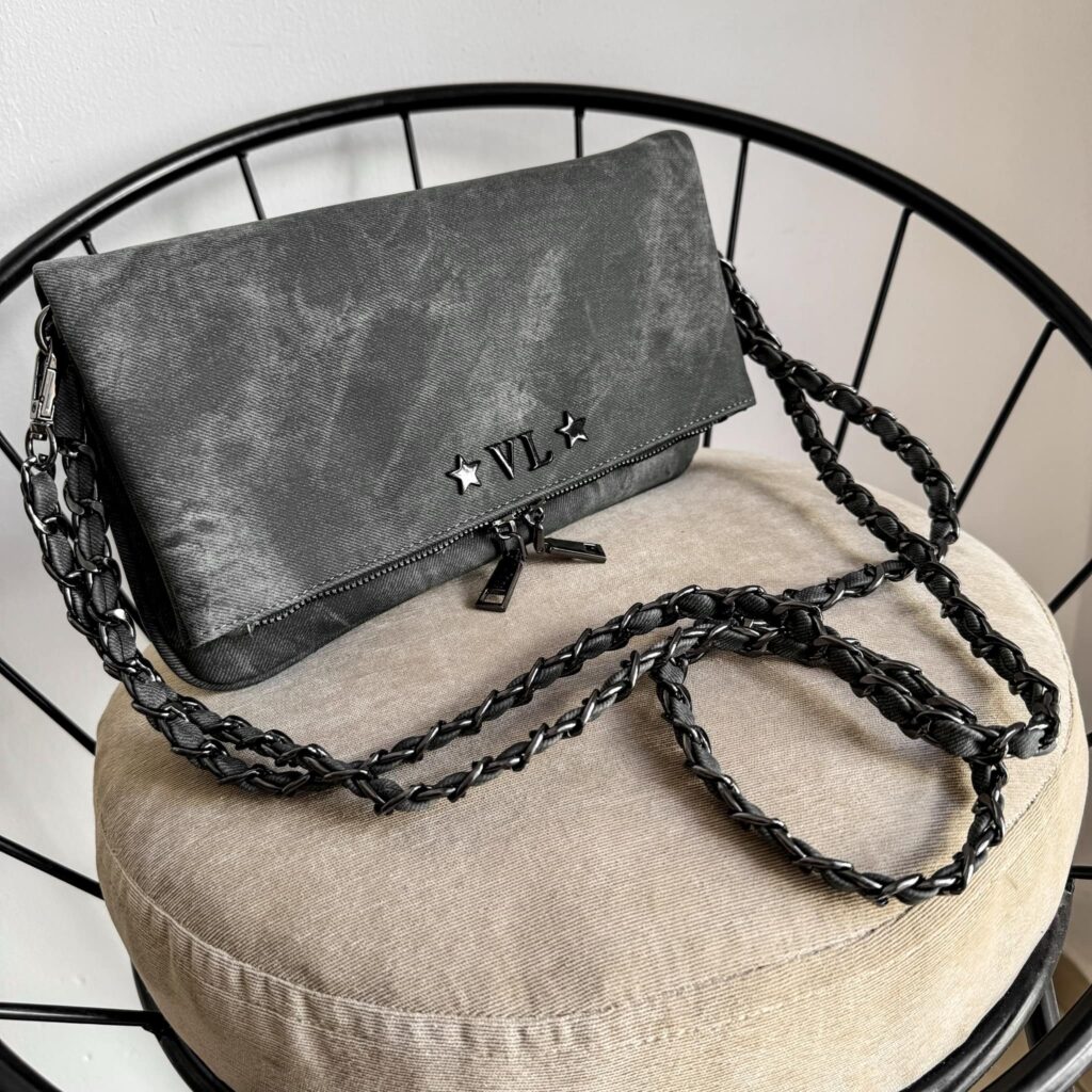 Zulema Gris Acero - Herrajes Negro