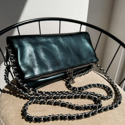 Zulema Dark Green - Herrajes Plata