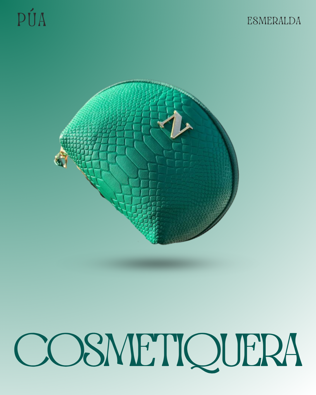 Cosmetiquera Esmeralda