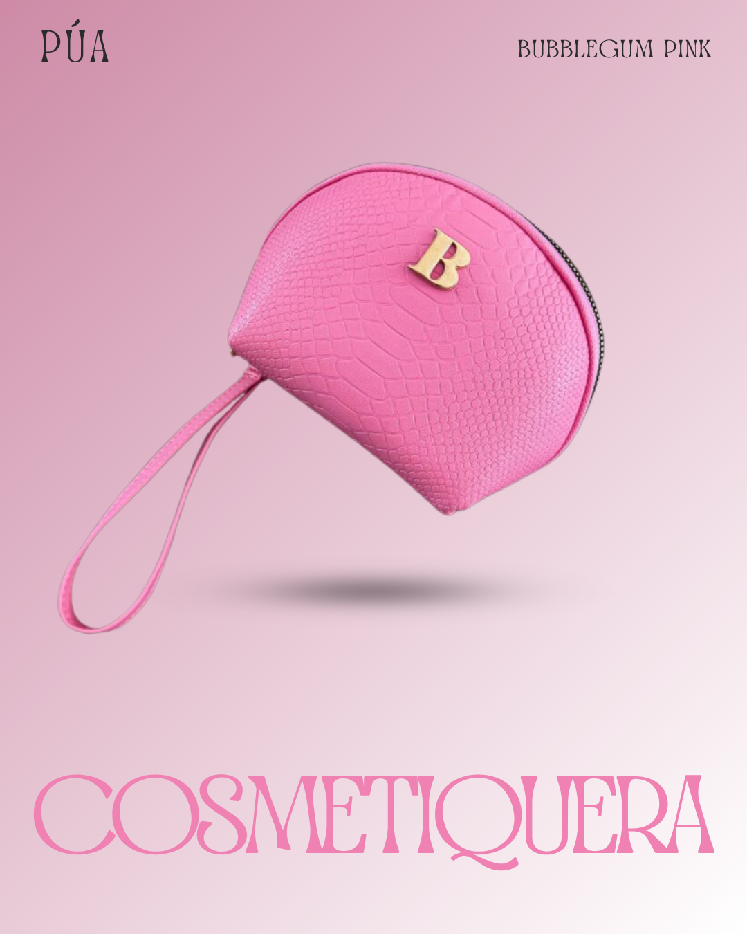 Cosmetiquera Bubblegum Pink