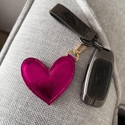 Keychain Fucsia Metálico