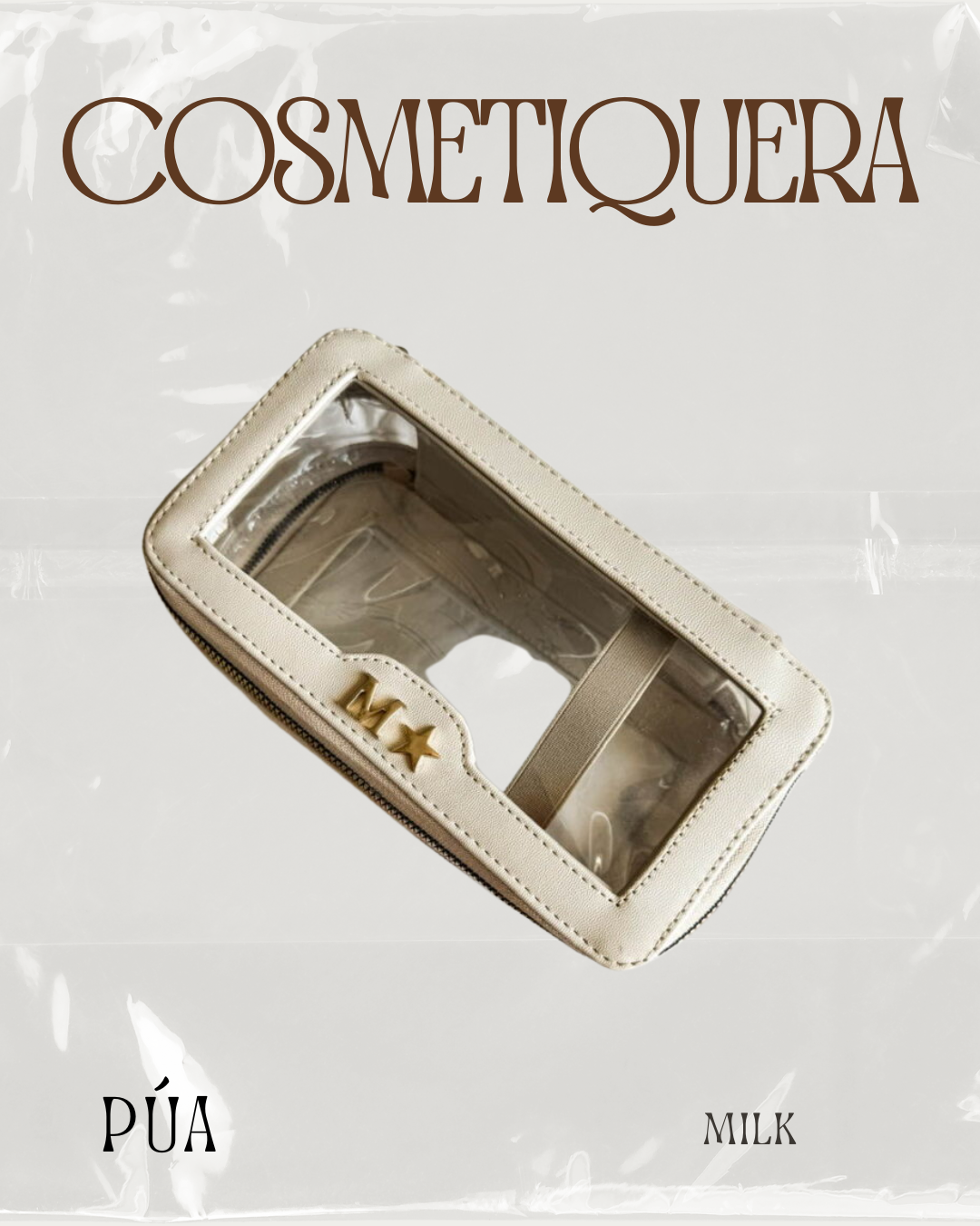 Cosmetiquera Doble Mica Milk