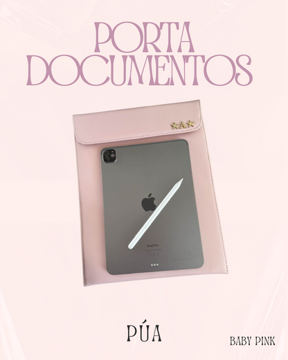 Porta Documentos Baby Pink