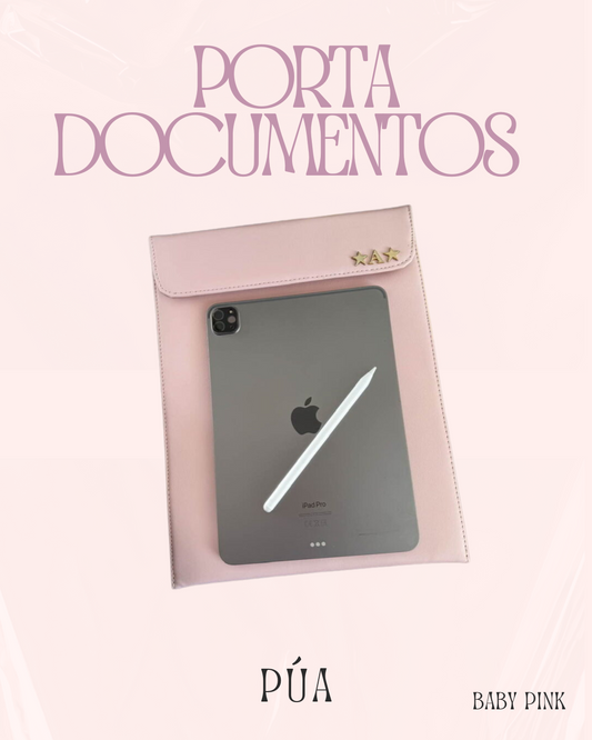 Porta Documentos Baby Pink