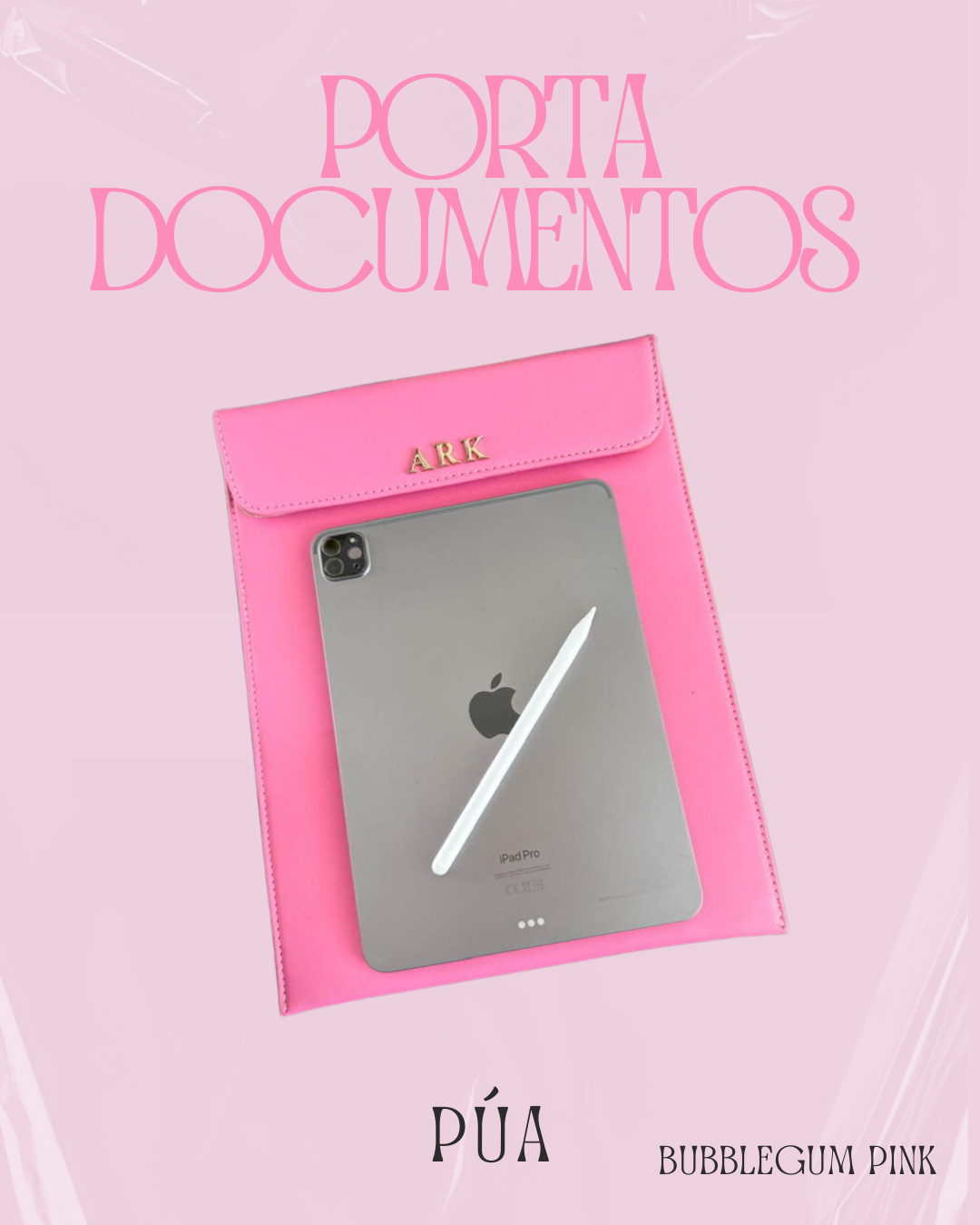 Porta Documentos Bubblegum Pink