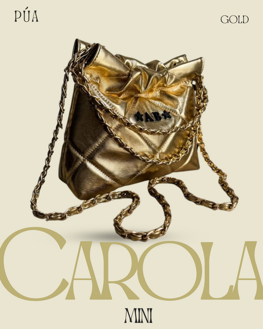 Carola Mini Gold - Cadena Oro