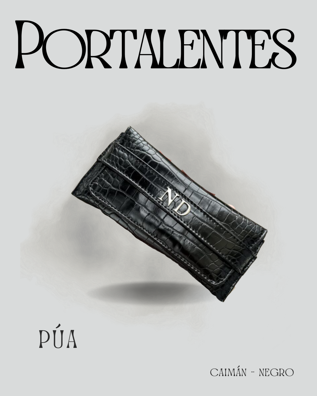 Portalentes Caimán Negro
