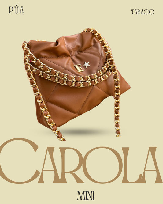 Carola Mini Tabaco - Cadena Oro