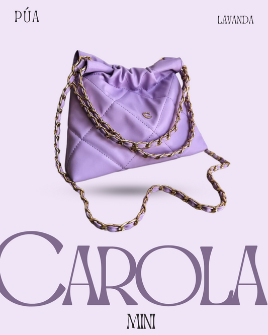 Carola Mini Lavanda - Cadena Oro