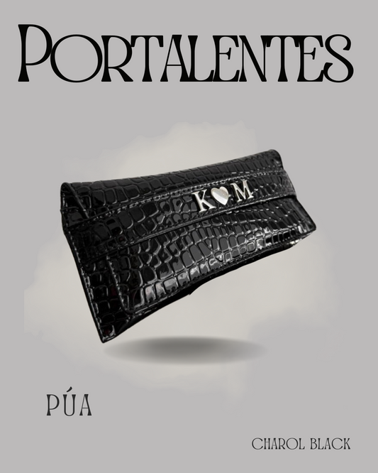 Portalentes Charol Black