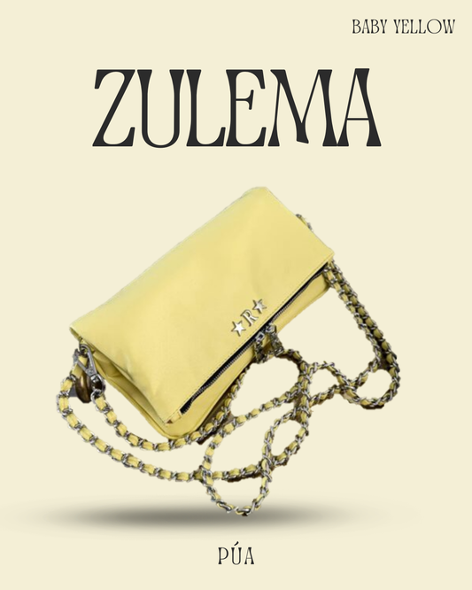 Zulema Baby Yellow - Herrajes Plata