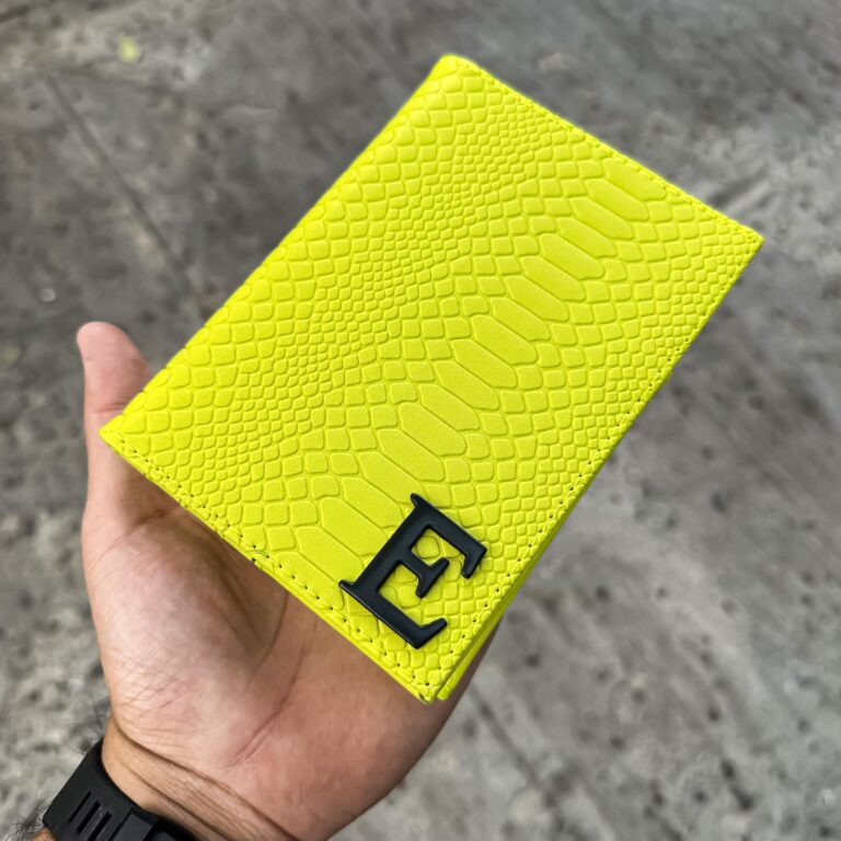 Porta pasaporte Individual Yellow