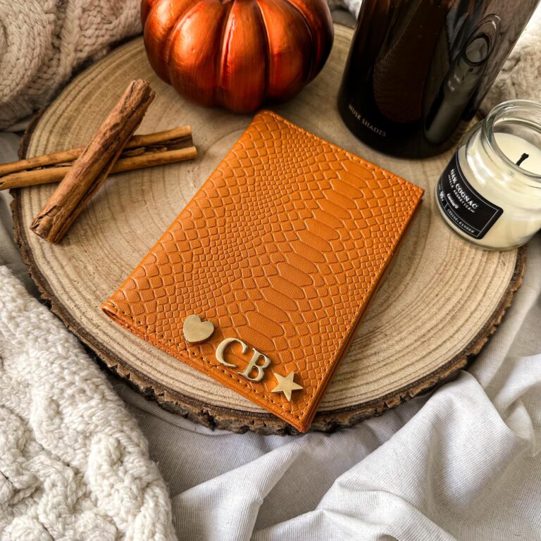 Porta pasaporte Individual Pumpkin