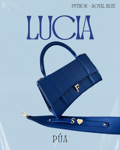 Lucia Python Royal Blue