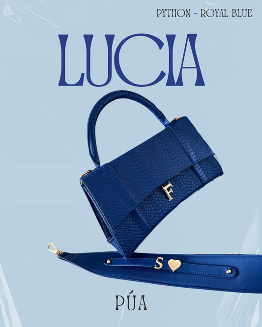 Lucia Python Royal Blue