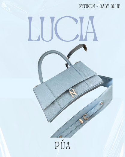 Lucia Python Baby Blue