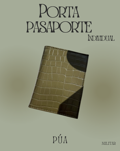 Porta pasaporte Individual Militar