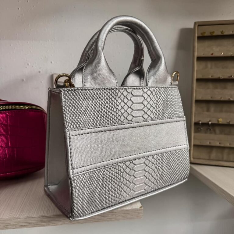 Helena Python Plata - TOTE Mini