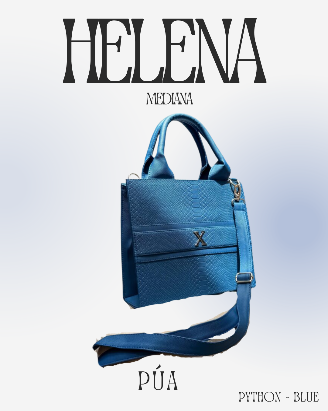 Helena Python Blue - TOTE Mediana