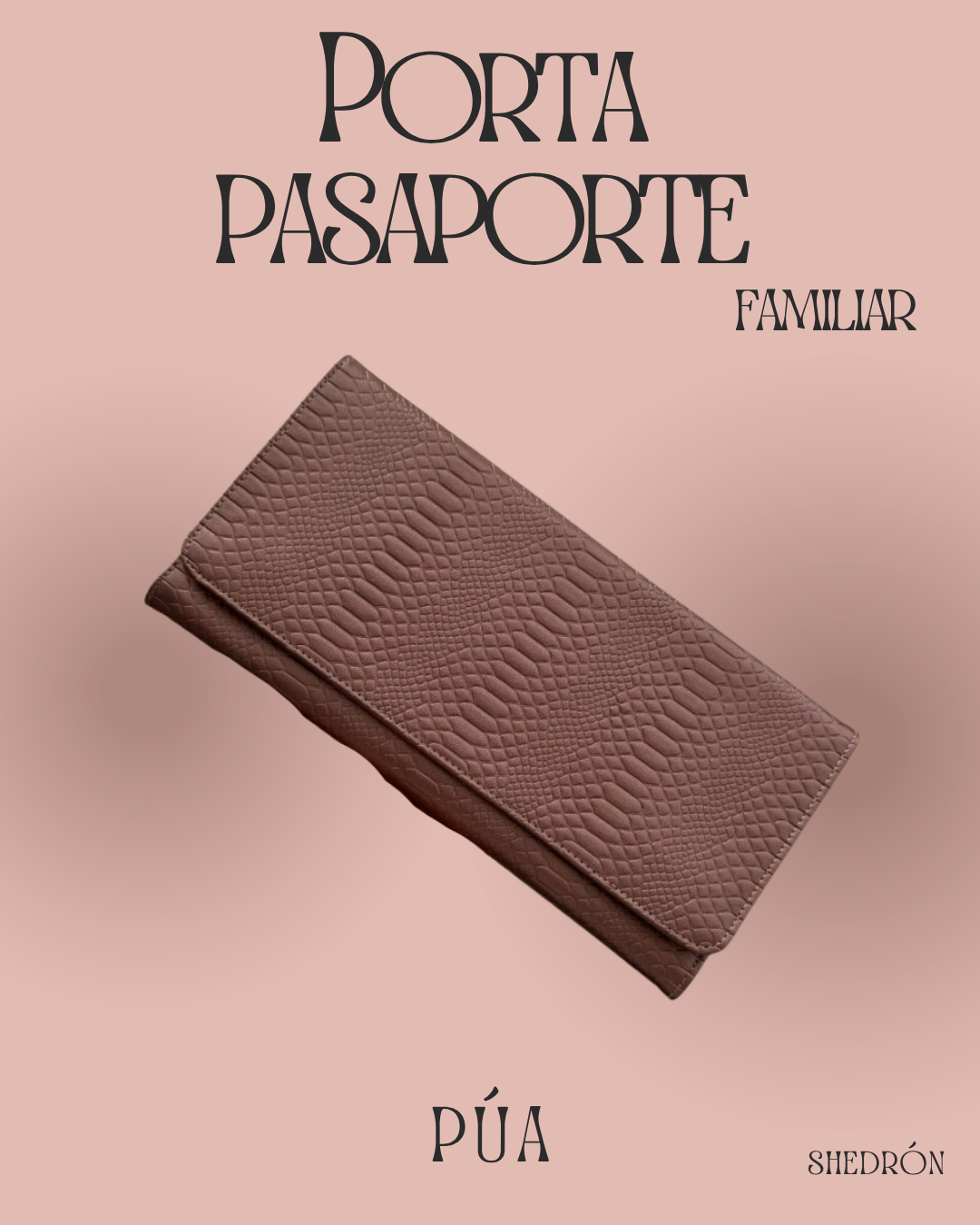 Porta Pasaporte Familiar Shedrón