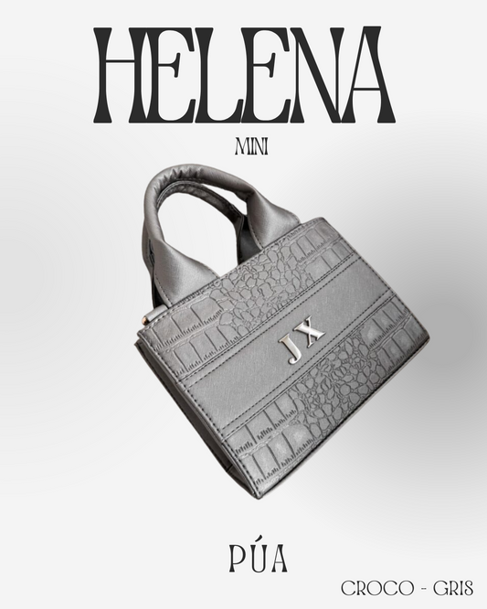 Helena Croco Gris - TOTE Mini