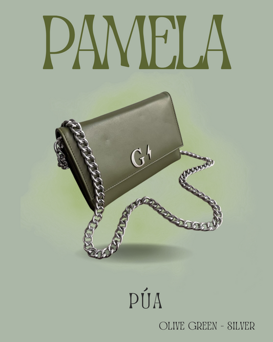 Pamela Olive Green - Cadena Plata