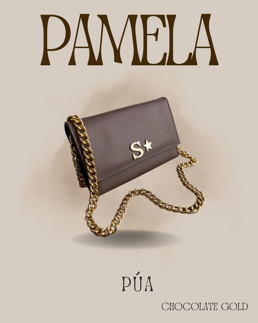 Pamela Chocolate Cadena Oro