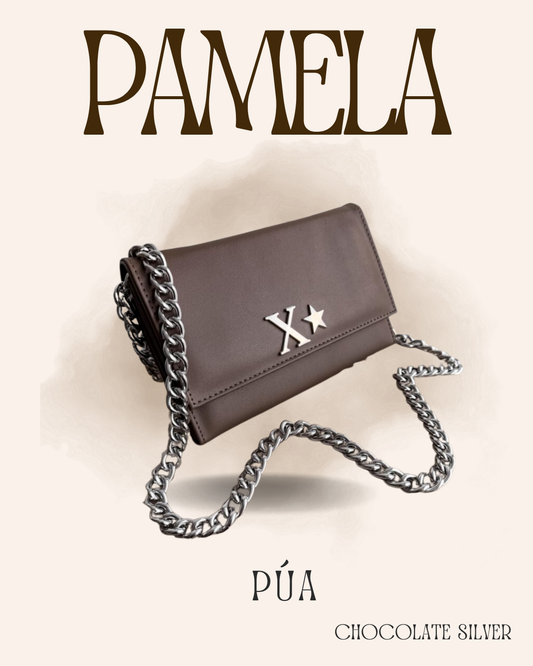 Pamela Chocolate Cadena Plata