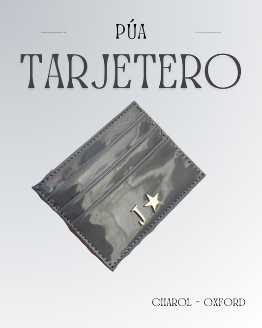 Tarjetero Charol Oxford