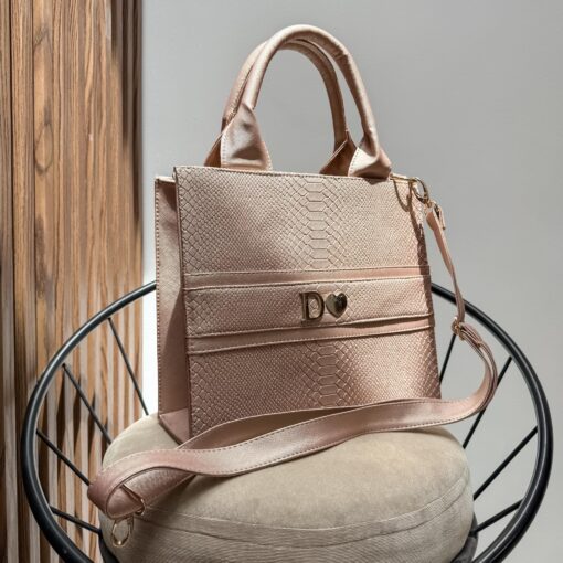 Helena Python Oro Rosado - TOTE Mediana