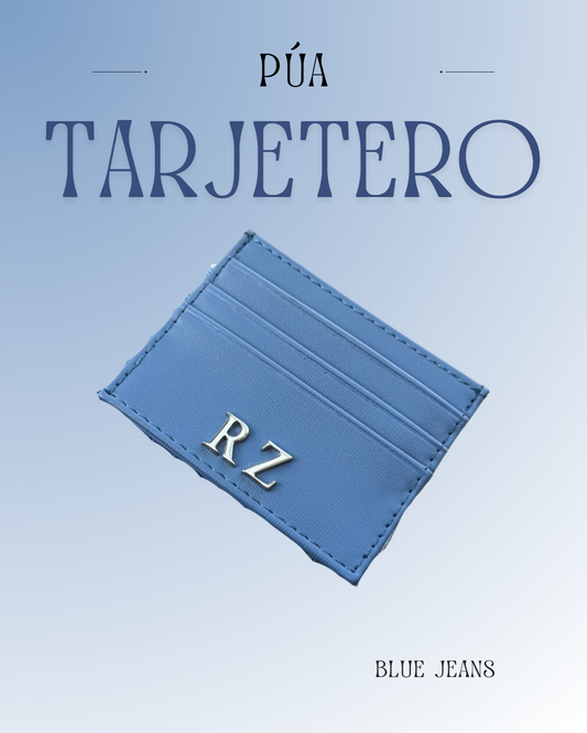 Tarjetero Blue Jeans