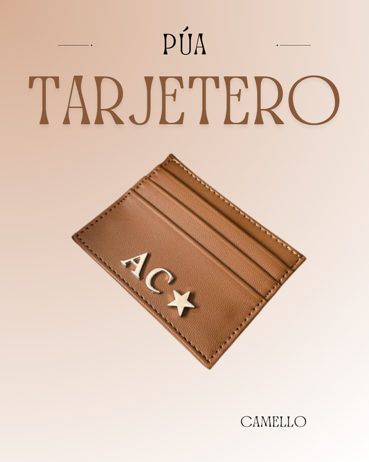 Tarjetero Camello