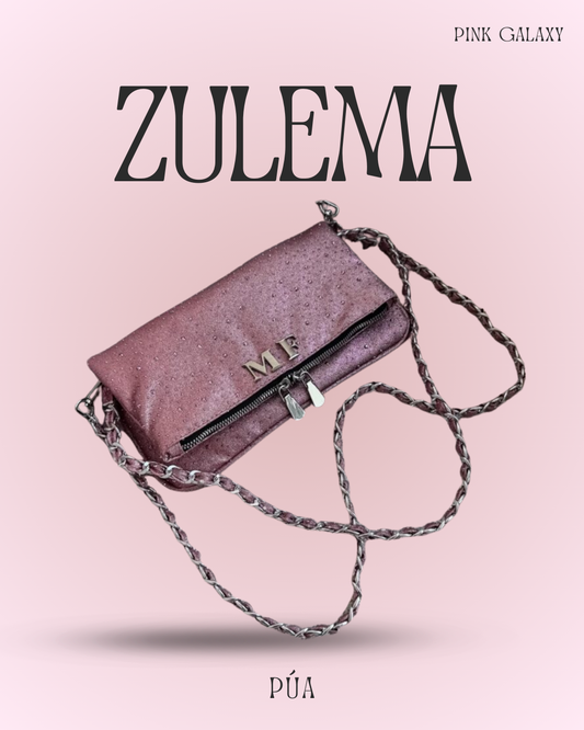 Zulema Pink Galaxy - Herrajes Plata