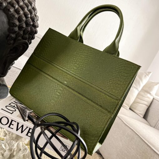 Helena Phyton Olive Green - TOTEGrande