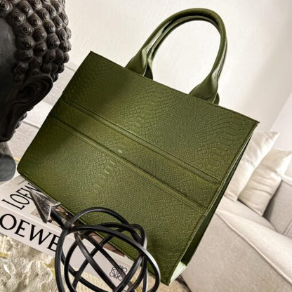 Helena Phyton Olive Green - TOTEGrande