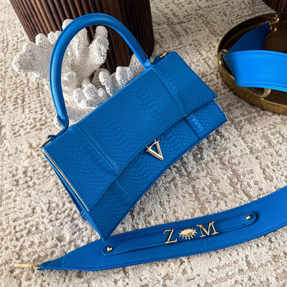 Lucia Python Electric Blue