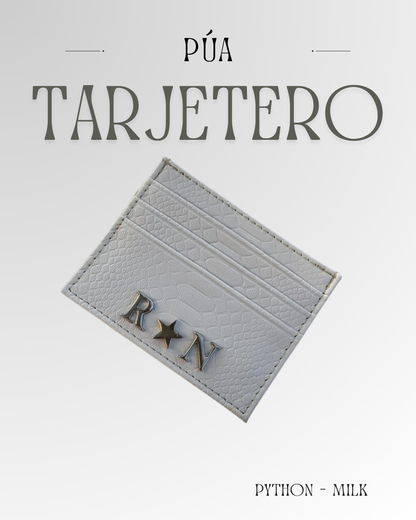 Tarjetero Python Milk