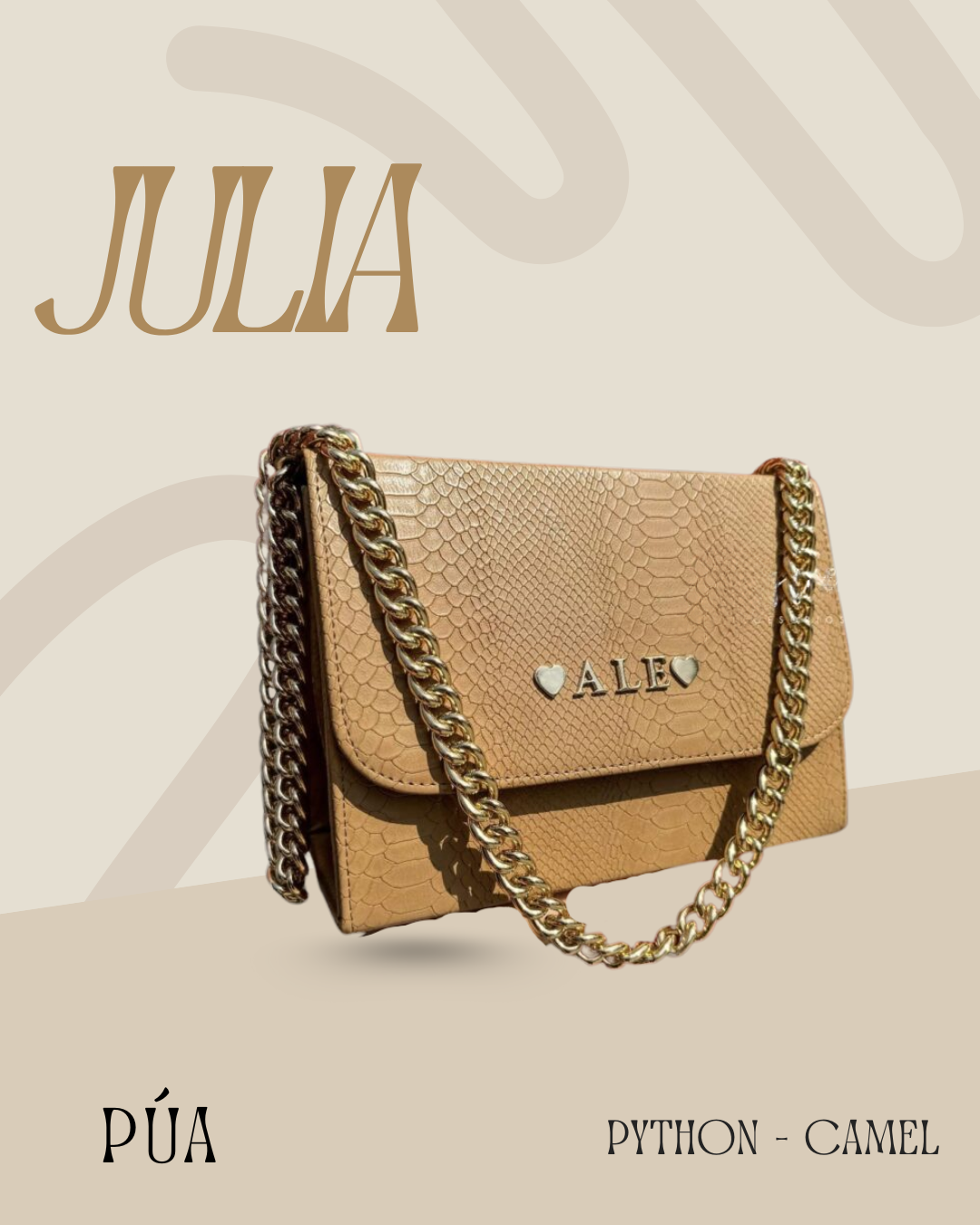 Julia Phyton Camel - Cadena Oro
