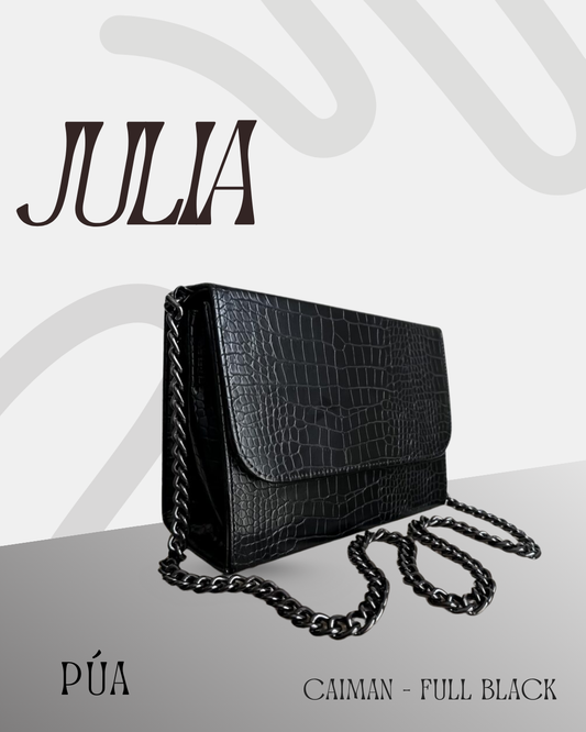 Julia Caiman Full Black Cadena Negra