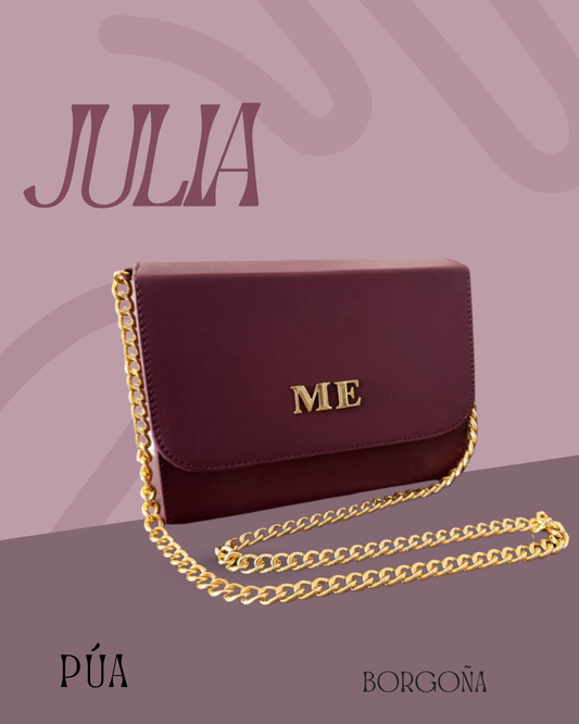 Julia Borgoña Cadena Oro